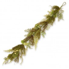 National Tree Co. Fern and Lavender Garland NTC2615